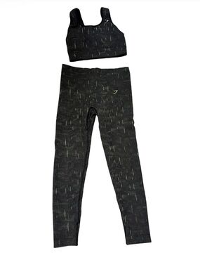 Gymshark Illumination Seamless Leggings & Sports Bra Set Size Medium